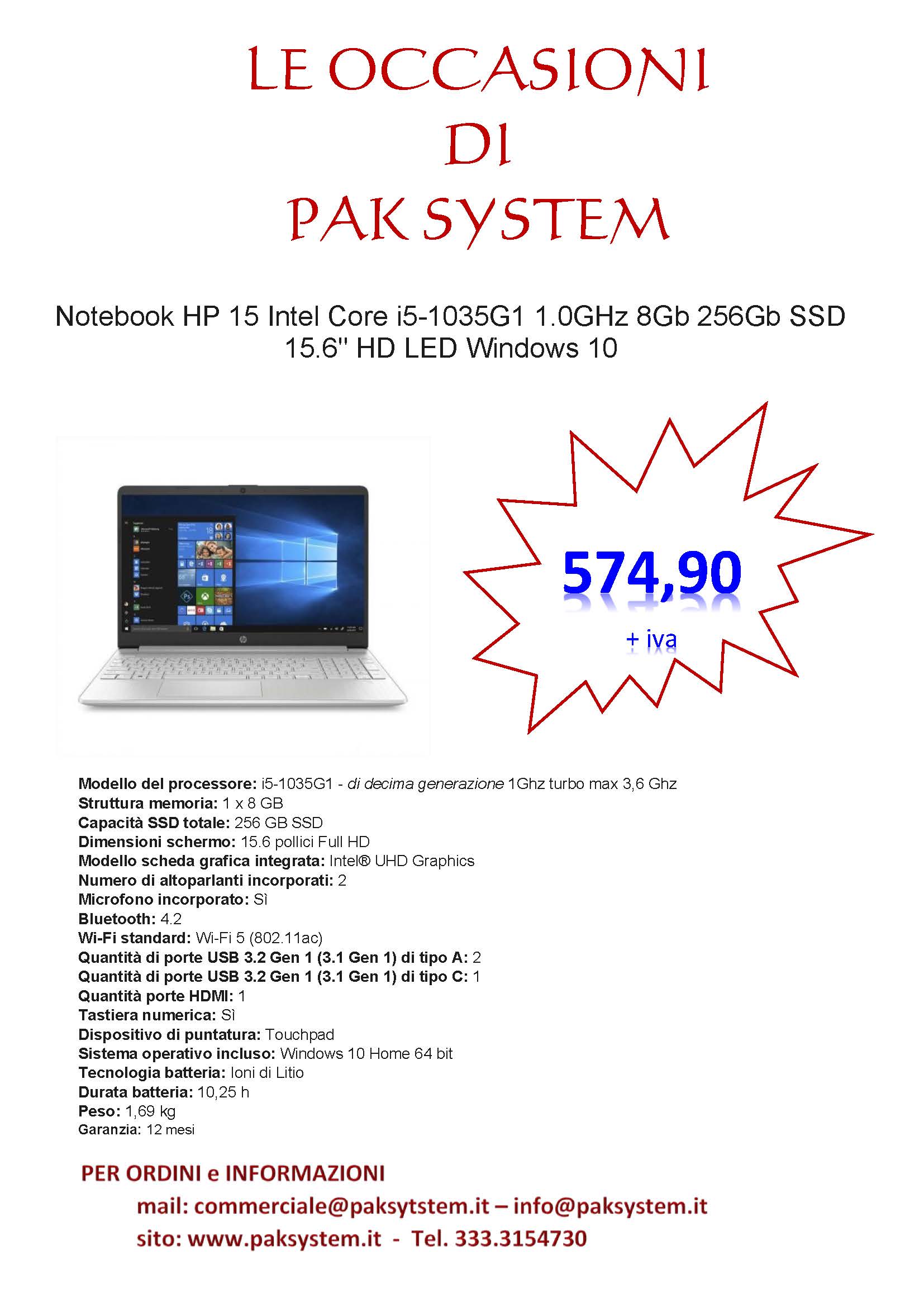 Promo PAK System